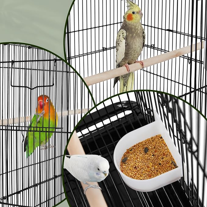 Yaheetech 53'' Large Bird Cage Budgie Cage - Image 6