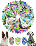PET SHOW 50 Pack Hawaiian Dog Bandanas Bulk by PETSHOW