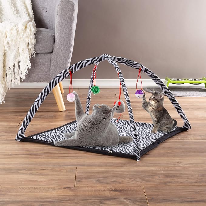 PETMAKER Cat Activity Center- Interactive Play Area Station - Image 4