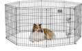 MidWest Homes for Pets Folding Metal Dog Exercise Pen, Indoor/Outdoor Playpen by MidWestHomesForPets