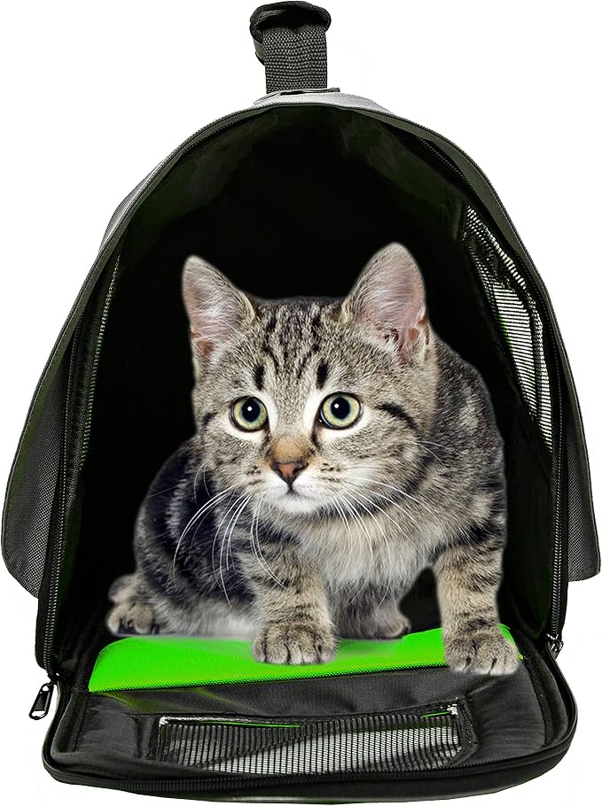 Pawer 18” x 11”x 11” Soft-Sided Foldable Airline Approved Pet Carrier - Image 5