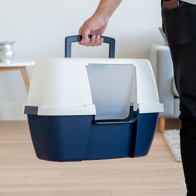 IRIS USA Corner Cat Litter Box Enclosure - Image 7