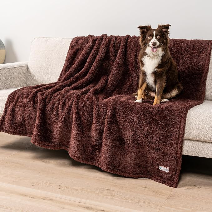 PetAmi Dog Blanket for Large Dogs, Calming Pet Throw for Bed, Washable Sofa - Image 2