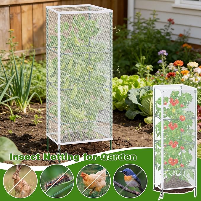 3 Pack 59"x18" Bird Netting Plant Cover - Image 3