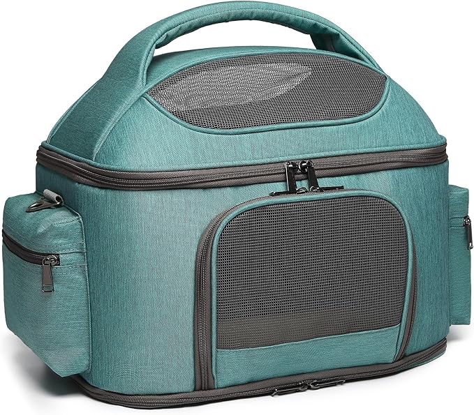 halinfer Large Fat Cat Carrier Fit up to 20 Pounds, Small Puppy Pet Travel - Image 4