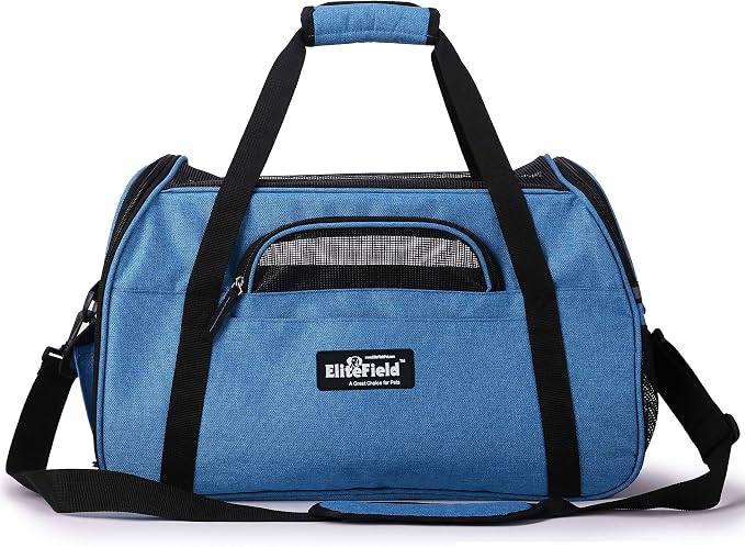 EliteField Soft Pet Carrier Soft Sided Dog Puppy Cat Carrier Travel Bag - Image 7