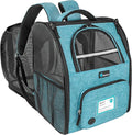PetAmi Dog Cat Backpack Carrier, Expandable Pet Carrier Backpack by PetAmi