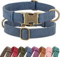 Didog Soft PU Leather Dog Collar, Stylish Quick Released Dog Collar by Didog