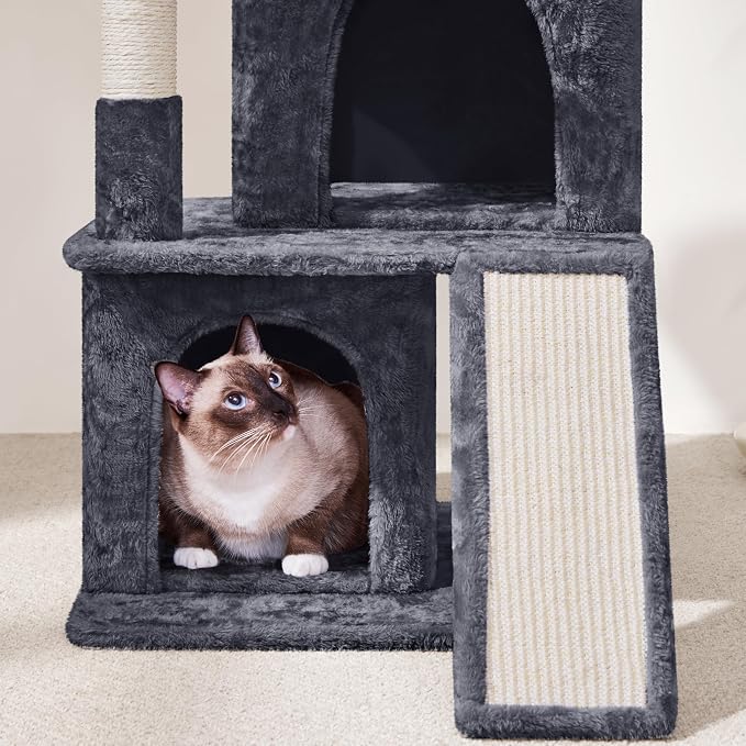 Yaheetech Cat Tree for Indoor Pets, 36in Tower Condo w/Extra Large Perch - Image 7