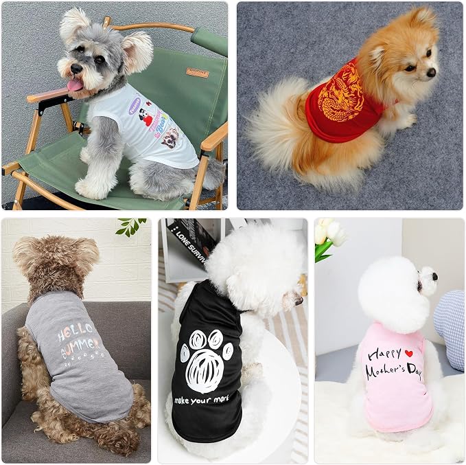Custom Dog Shirt, Customized Summer Breathable Pullover Pet Outfit Personalized - Image 6