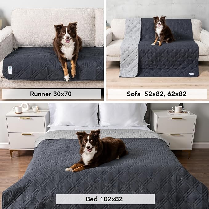 PetAmi Reversible Furniture Cover, Sofa Protector - Image 4