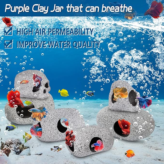 Aquarium Decorations Cave Fish Tank Accessories Rock Decor - Image 5