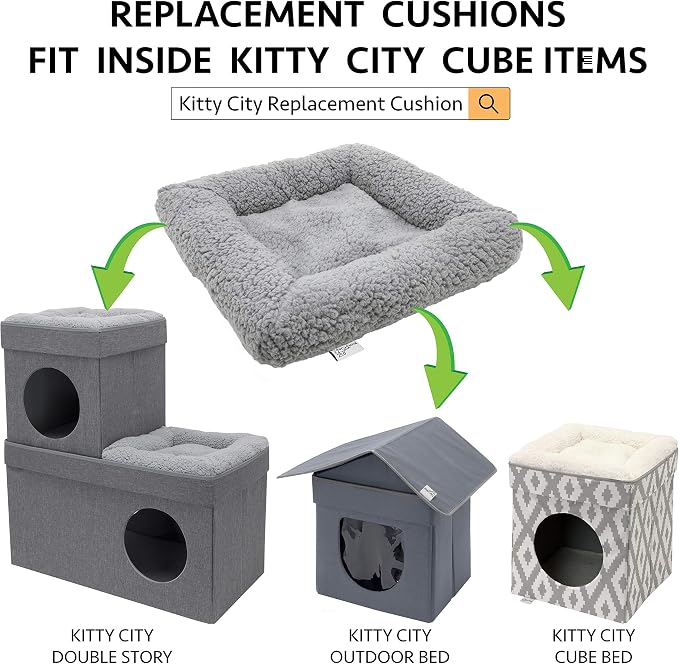 Kitty City Claw Mega Kit 2.0 Furniture, Cat Cushion, Cat Scratch - Image 6