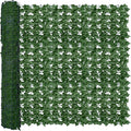 Artificial Fence Privacy Screen: 5FT x 20FT UV-Anti Faux Greenery Backdrop Ivy by ODTORYHOME