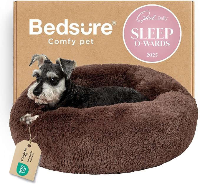 Bedsure Calming Dog Bed for Small Dogs by BEDSURE