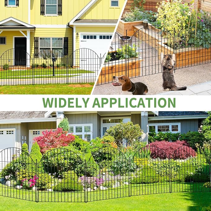 Decorative Metal Garden Fence - Image 5