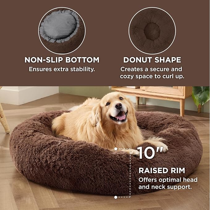 Bedsure Calming Dog Bed for Extra Large Dogs - Image 3