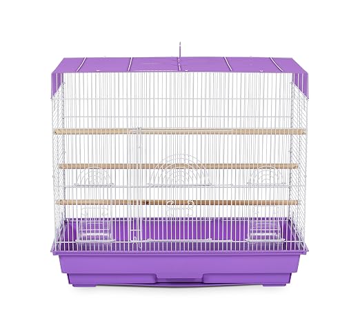 Prevue Pet Products SP1804-3 Flight Cage, Lilac/White - Image 2