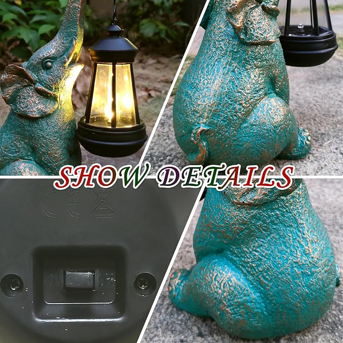 Elephant Garden Statue Outdoor Décor - Image 5