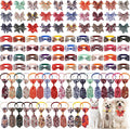 Reginary 100 Pieces Dog Bow Tie Collar Set Include 40 Dog Neckties, and 30 by Reginary