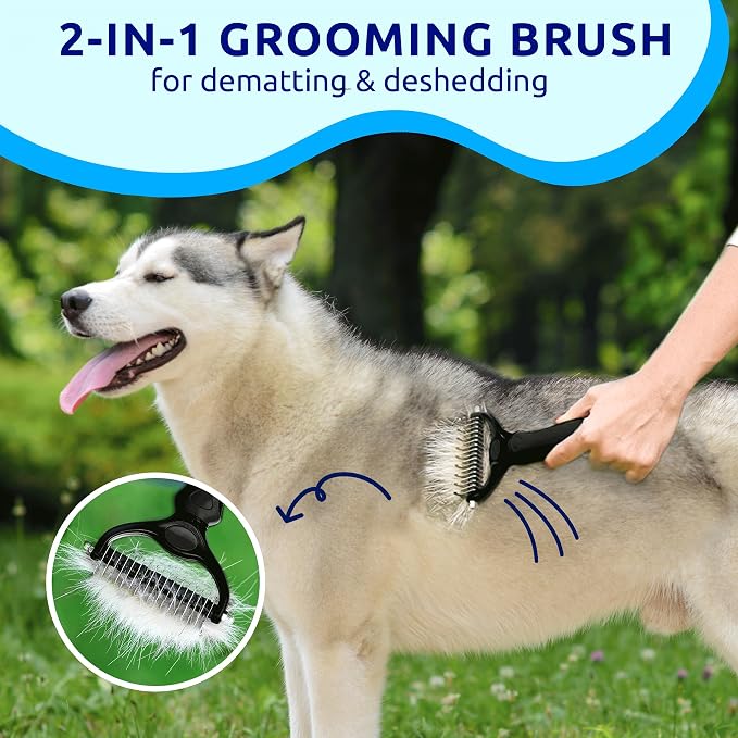 Pat Your Pet Deshedding Dog Brush - Image 5