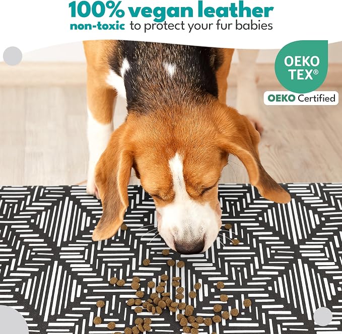 NALALAS Large Dog Mat for Food and Water, Cat Feeding Mat | Large Waterproof - Image 7