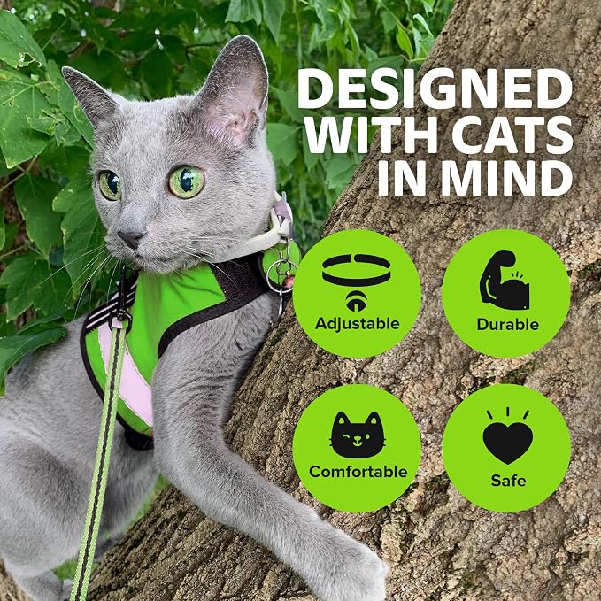 Kitty Holster Reflective Cat Harness – High-Visibility Cat Harness - Image 4