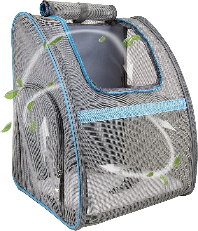 Pet Carrier Backpack, Ventilated and Breathable by NextFri