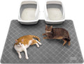 Cat Litter Mat Litter Trapping Mat, Less Waste Cat Litter Box Mat, Soft on by Conlun