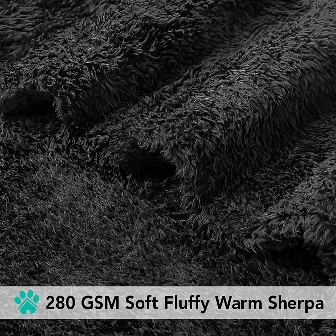 PetAmi Dog Blanket for Large Dogs, Calming Pet Throw for Bed, Washable Sofa - Image 4