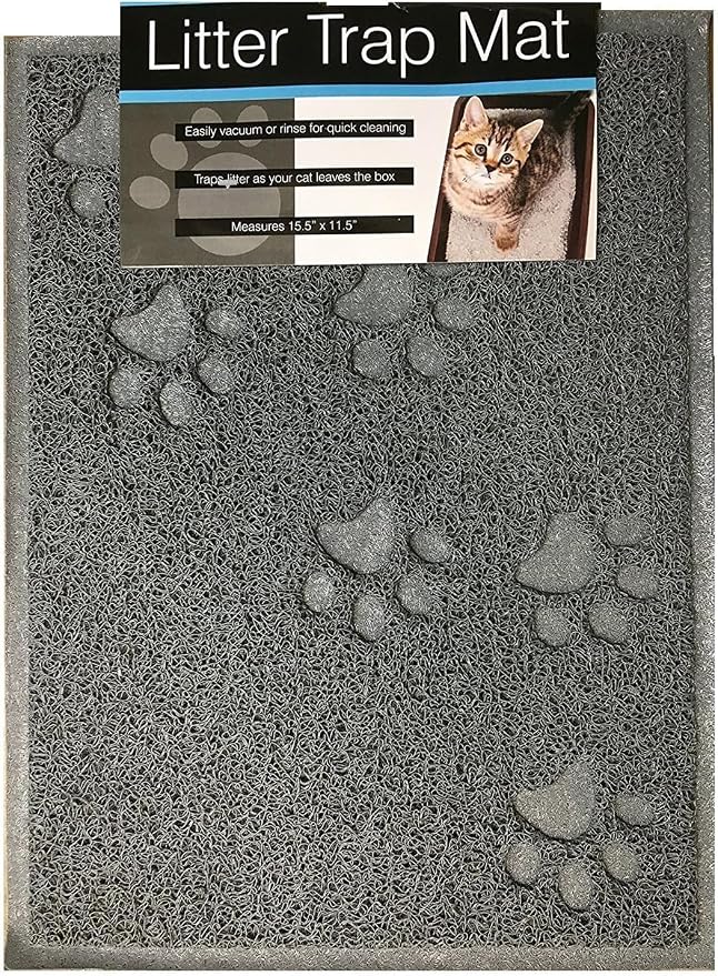 Bulk buys Cat Litter Mat. Traps Litter. Soft Non-Slip Surface. Easy to Clean. by AndalusBrand