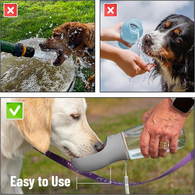 Mr. Pen Portable Dog Water Bottle, 19 oz, Travel Dog Water Bottle Dispenser - Image 7
