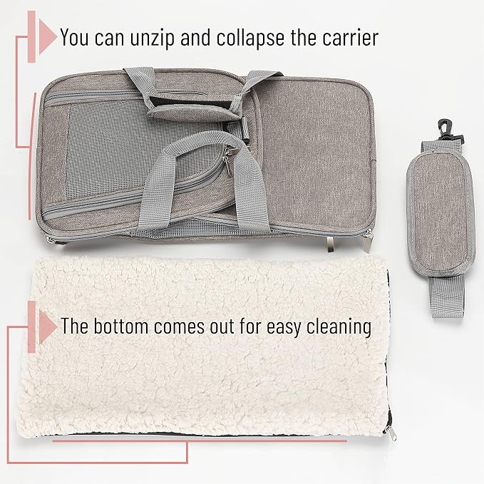 Mr. Pen- Pet Carrier, Cat Carrier, Dog Carrier, Cat Bag Carrier, Cat Travel - Image 6