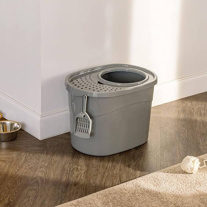 Amazon Basics Large Cat Litter Box - Image 14