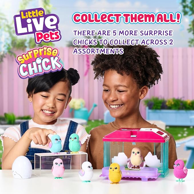 Little Live Pets Toy Chicken Coop, Interactive Hutch Animal Playset - Image 6
