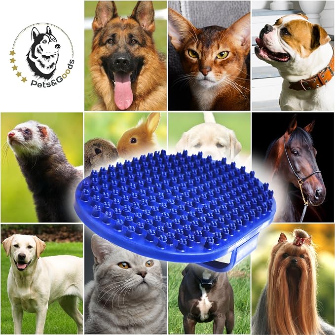 Pets&Goods Rubber Grooming Brush - Image 7