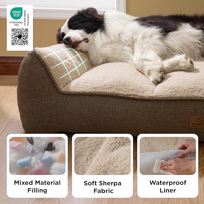 Bedsure SupportMax™ XL Pro Orthopedic Dog Beds Large Sized Dog - Image 5
