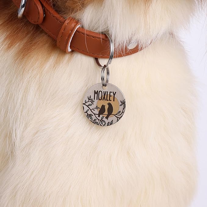 MYXGY Dog Tags Personalized, Engraved Dog Tags - Image 2