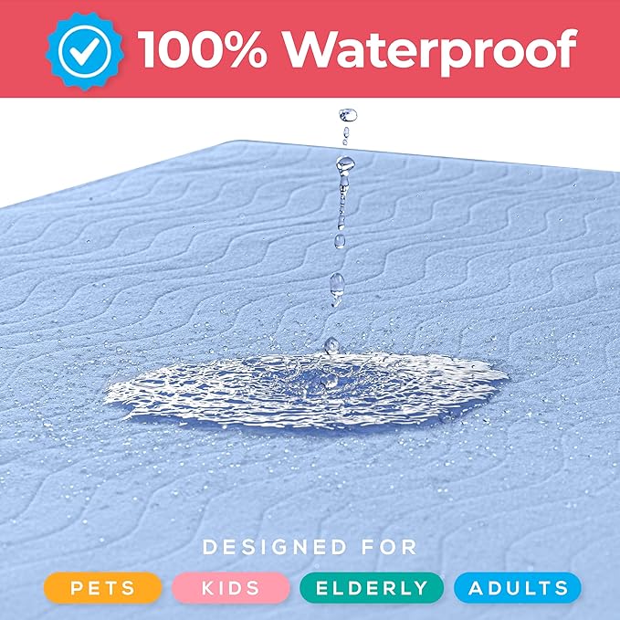 Utopia Bedding Washable Underpads 18" x 24", Waterproof Reusable Heavy - Image 6