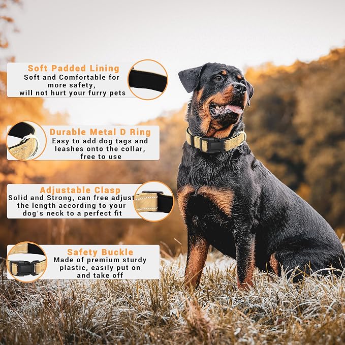 2 Pack Reflective Dog Collar - Image 2