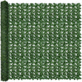 Artificial Ivy Privacy Fence Wall Screen, 80X120 in UV-Anti Faux Greenery by ODTORYHOME