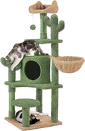 Yaheetech Cactus Cat Tree, 53.5in Cat Tower by Yaheetech