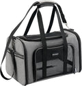 Soundy Large Cat Carrier Dog Carrier Under 25 Lbs, Collapsible Ventilated by Soundy