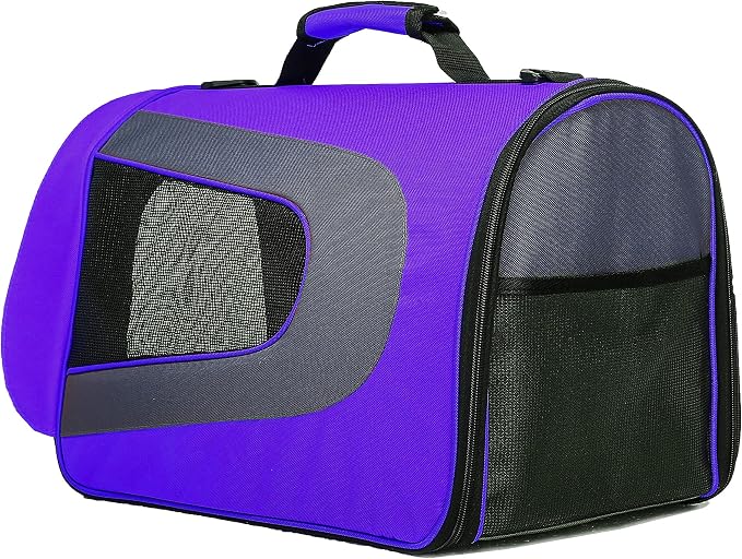 Pawer 18” x 11”x 11” Soft-Sided Foldable Airline Approved Pet Carrier - Image 6