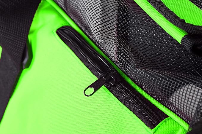 Pawer Soft-Sided Pet Carrier for Cat and Small Dog, Bright Green Color - Image 7