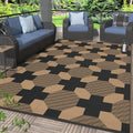 GENIMO Outdoor Rug for Patio Clearance, Lightweight Waterproof RV Camping Mat by GENIMO