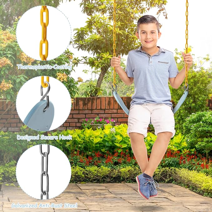 Sunnyglade 2PCS Swings Seats Heavy Duty - Image 3