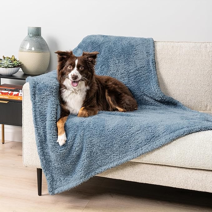 PetAmi Fluffy Waterproof Dog Blanket - Image 5