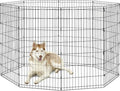 MidWest Homes for Pets Folding Metal Dog Exercise Pen, Indoor/Outdoor Playpen by NewWorldPetProducts