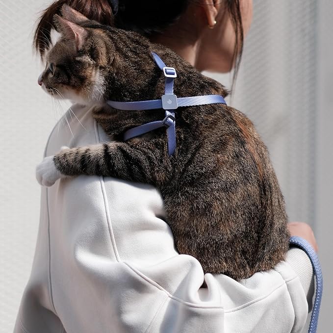 Cat Harness and Leash 2-in-1, Escape Proof Anti-Chocking Harness Adjustable - Image 7